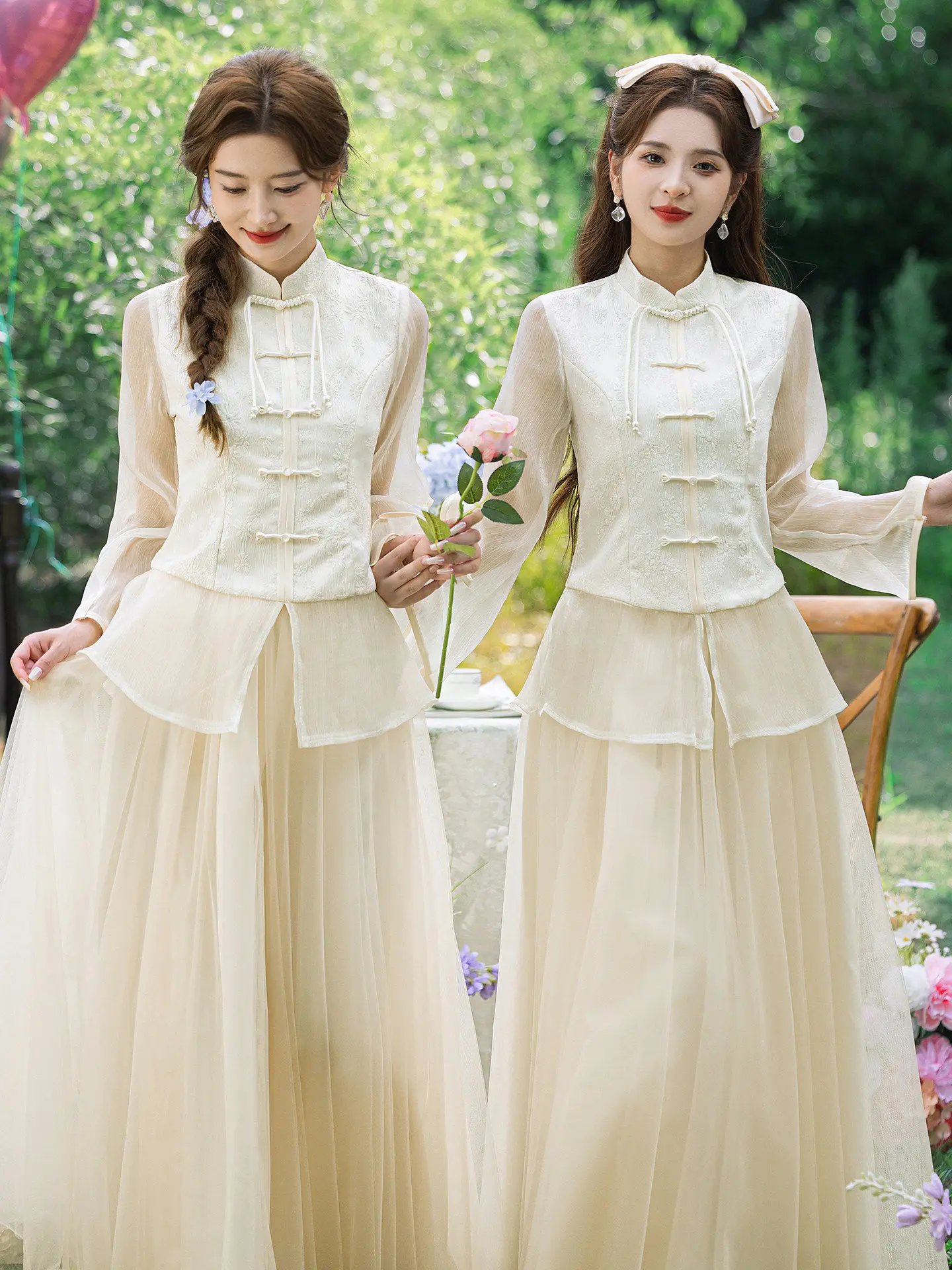 

Champagne Color New Chinese Sle Maidsmaid Dr Women's High-End Sensation Usual Wear ort Sve Long Gown Wedding Dr