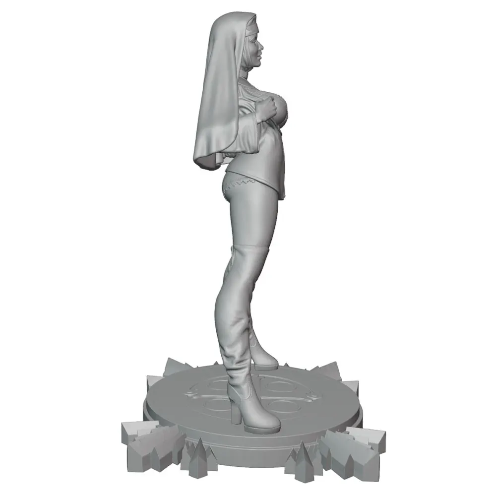 Figura de resina 1/24 sin pintar para juegos de rol y coleccionismo - imagen 5