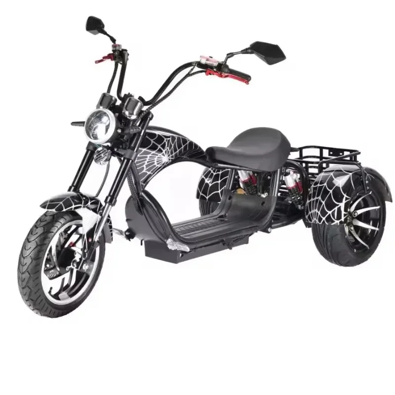 2000W 1500w 60v 20Ah Personal Transport Electric Tricycle 3 Wheels Electric Scooter