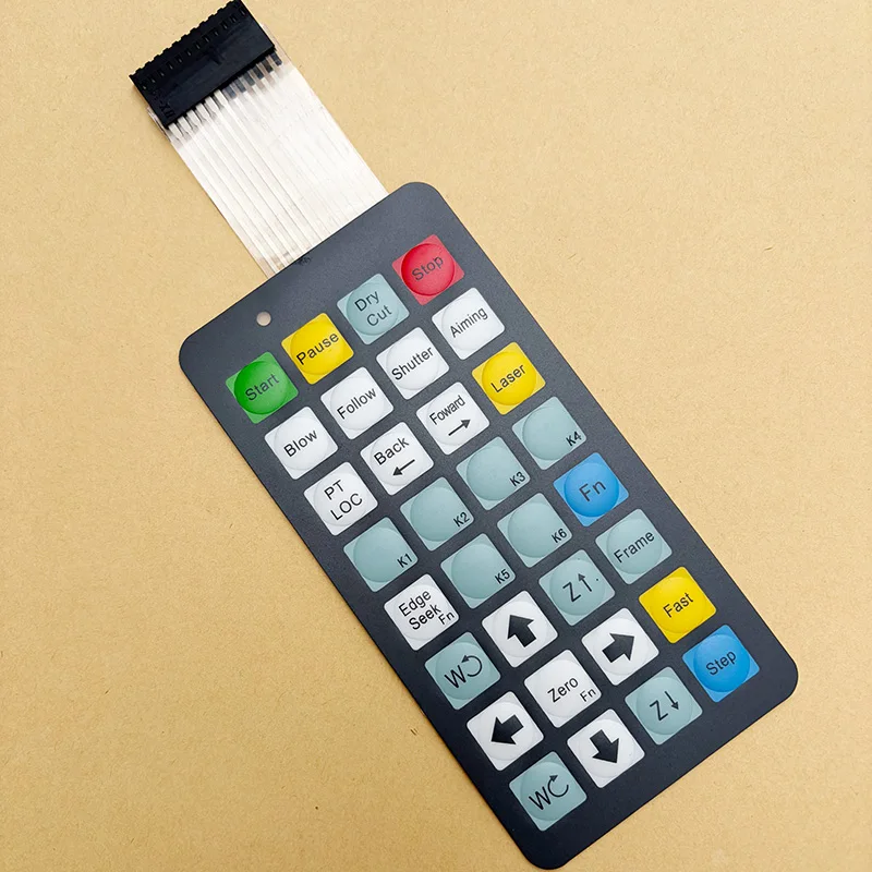 SEHNDAO BOCHU Tastatur, nicht original, für BOCHU Cypcut WKB V6 Panel, kabelloses Handgerät, Faserlaser-Steuerungssystem, Handgriff – Detail 2