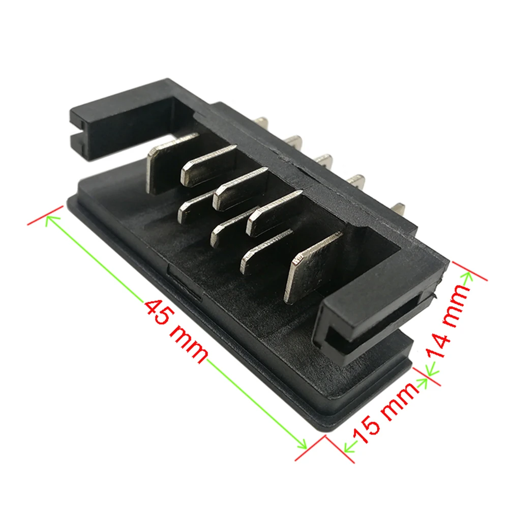 2pcs Bracket Connector Terminal Repair Tools 14.4V 18V Assembly Charger DC B118 Li-Ion Battery PCB For DC B 112 D CB 115