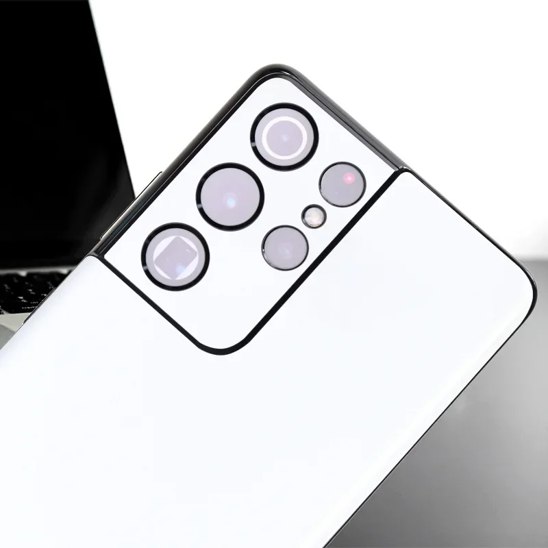 Glossy Decal Skin for Samsung Galaxy S21 S22 S23 S24 Ultra Plus Back Film Covers Protector Smooth Sticker For Note 20 Ultra