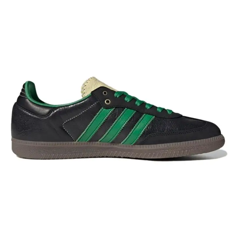 País de Gales Bonner X Adidas Samba Preto Verde Tênis S42590