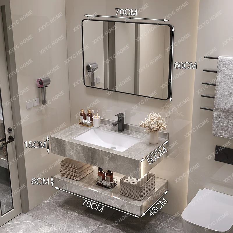 Double Washbasin Bathroom Cabinets Toilet Combination Vintage Toilet Bathroom Cabinets Vanity Drawer Mobiletto Bagno Furniture