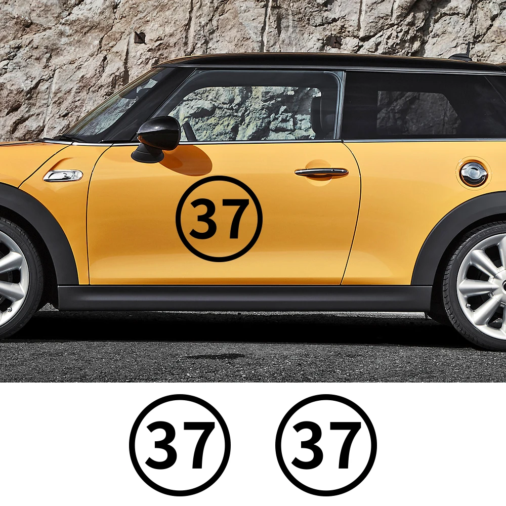 Car Side Stickers Auto 37 Road Decor Decal Cover For Mini Cooper R56 R57 R58 R50 R52 R53 R59 R61 Countryman R60 F60 F55 F56 F54