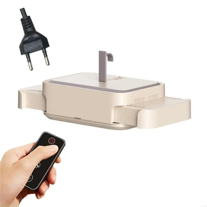 مجفف غسيل قابل للطي يعمل بالتحكم عن بعد رف شماعات كهربائي محمول لمستلزمات الأطفال أثناء السفر