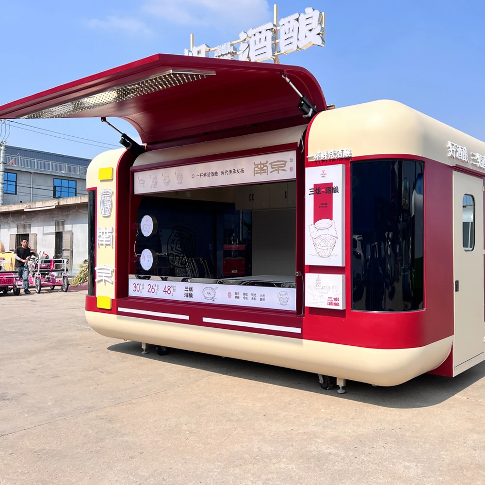 

Мобильный фудтрак для продажи мороженого, хот-догов и гамбургеров на заказ