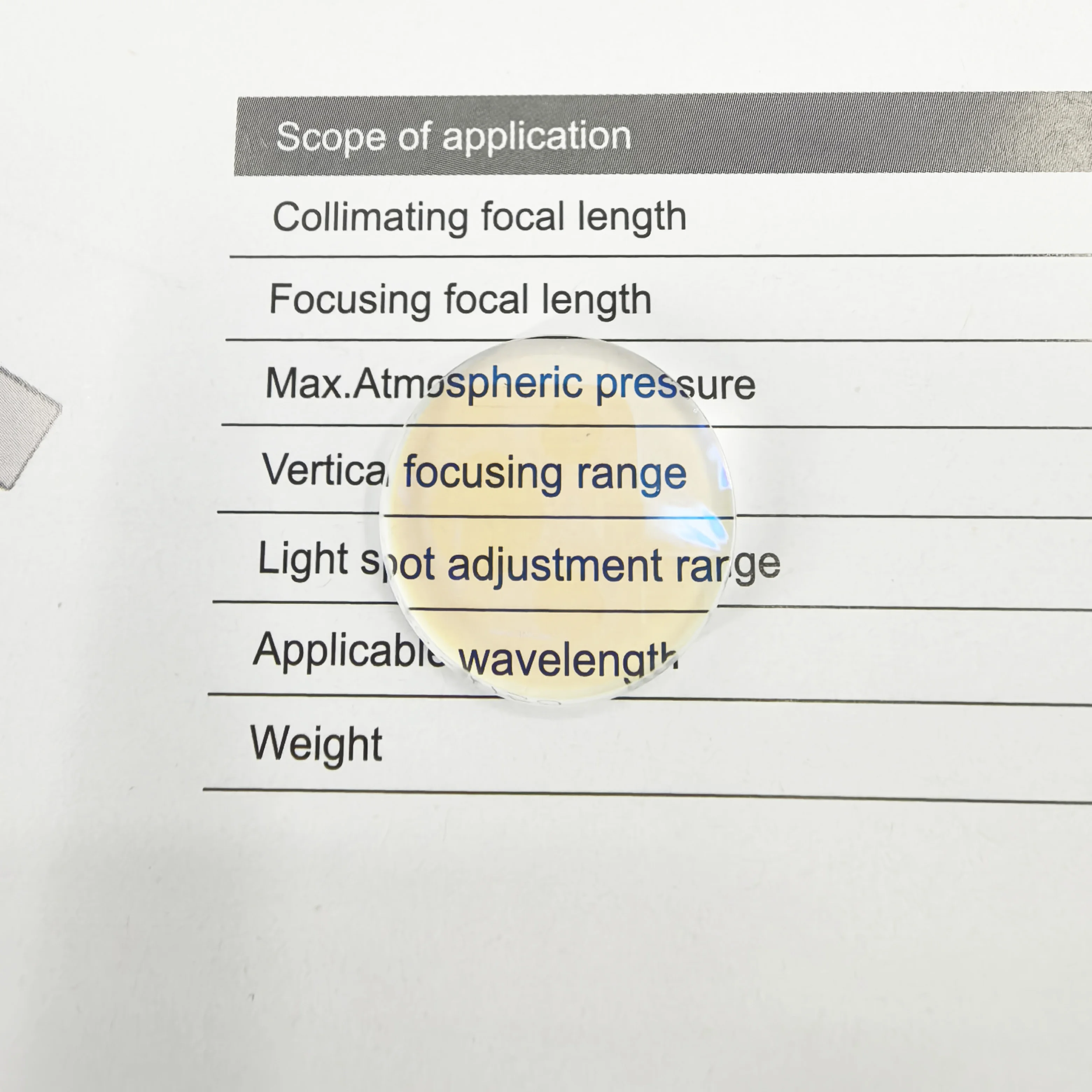 Laser Focus Lens D20 4.0/4.5 F150 HIGH QUALITY for laser welding 20S 20T 21T 23S  23T SW150