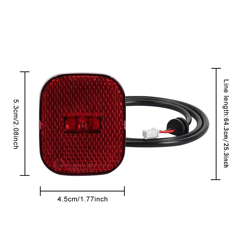 For Ninebot Max G2 Electric Scooter Rear Light Scooter LED Warning Taillight Accessories Brake Rear Fender Taillight