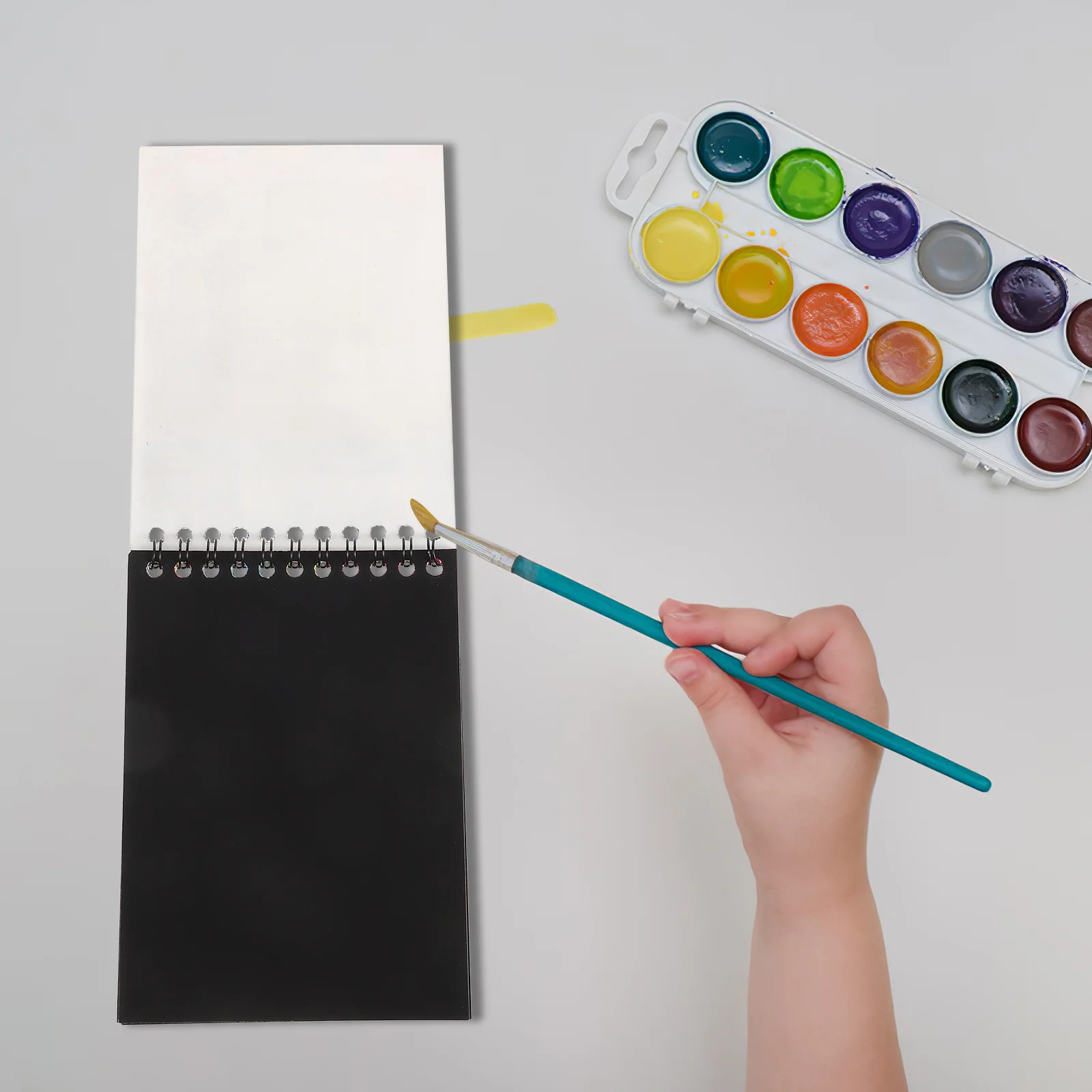 

6Sets Doodle Note Pad Non Messy Educational DIY Drawing Gift for Travel Plane