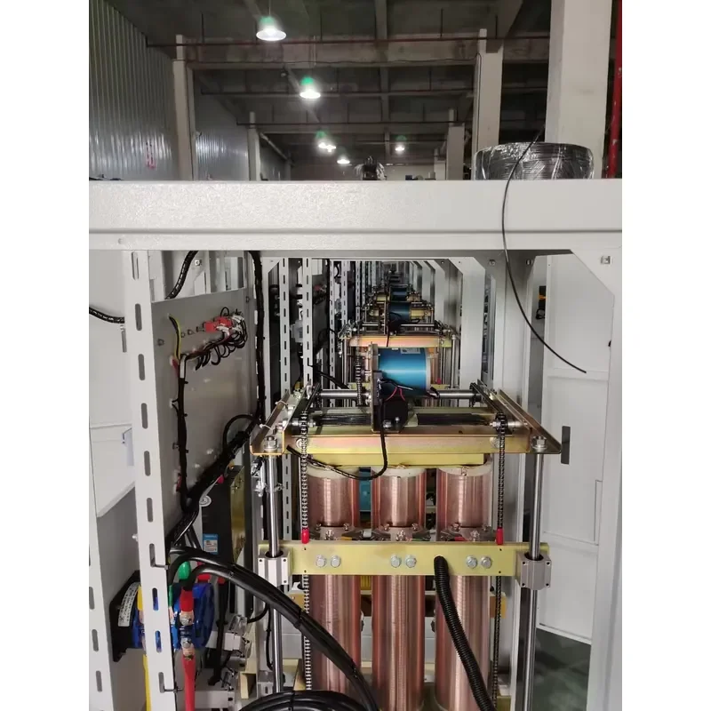 50Hz 60Hz AC Automatic Voltage Regulator 10KVA-300KVA 110V-220V-380V 3phase Voltage Stabilizer With LCD Display for CNC