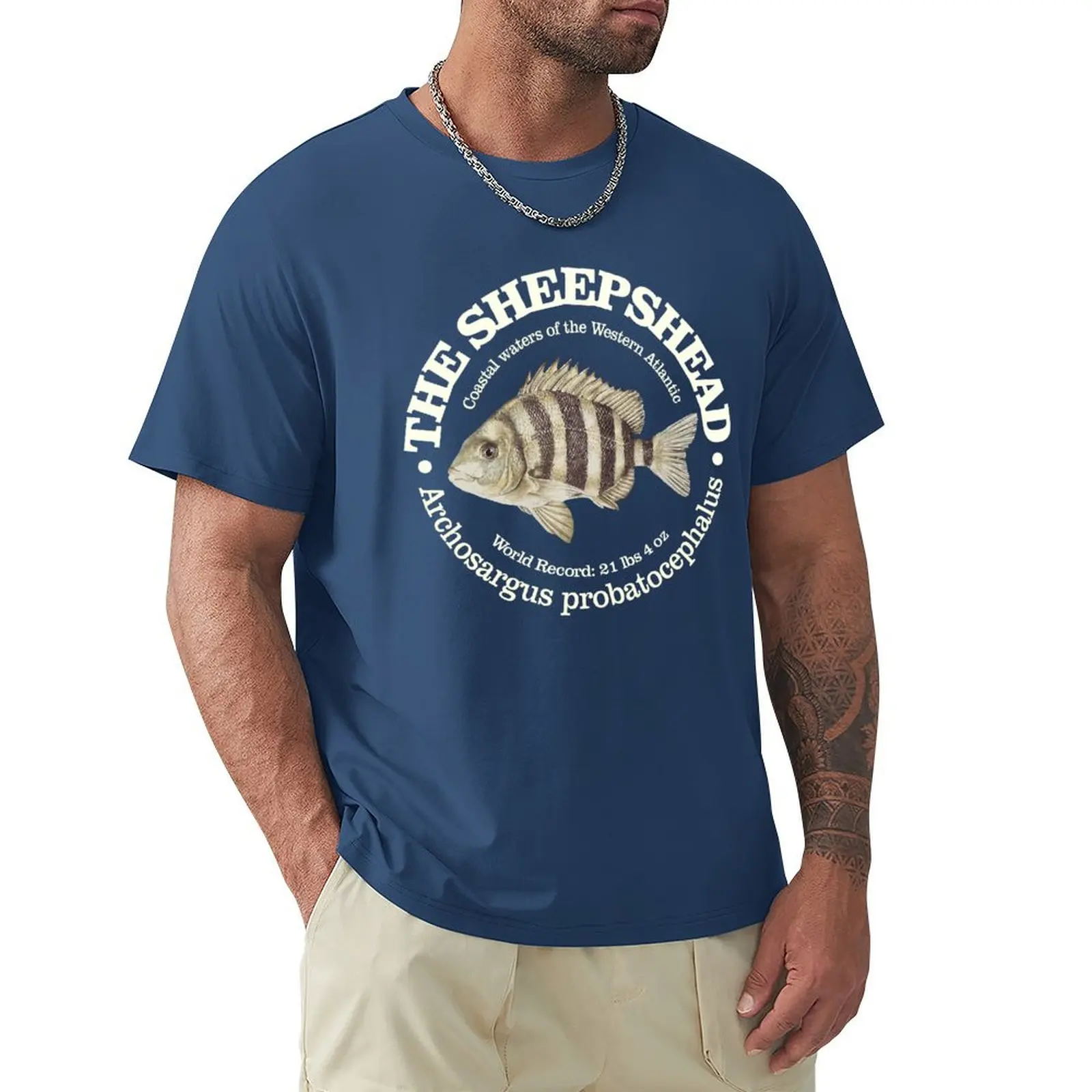 

Sheepshead T-Shirt cute clothes summer top mens clothes