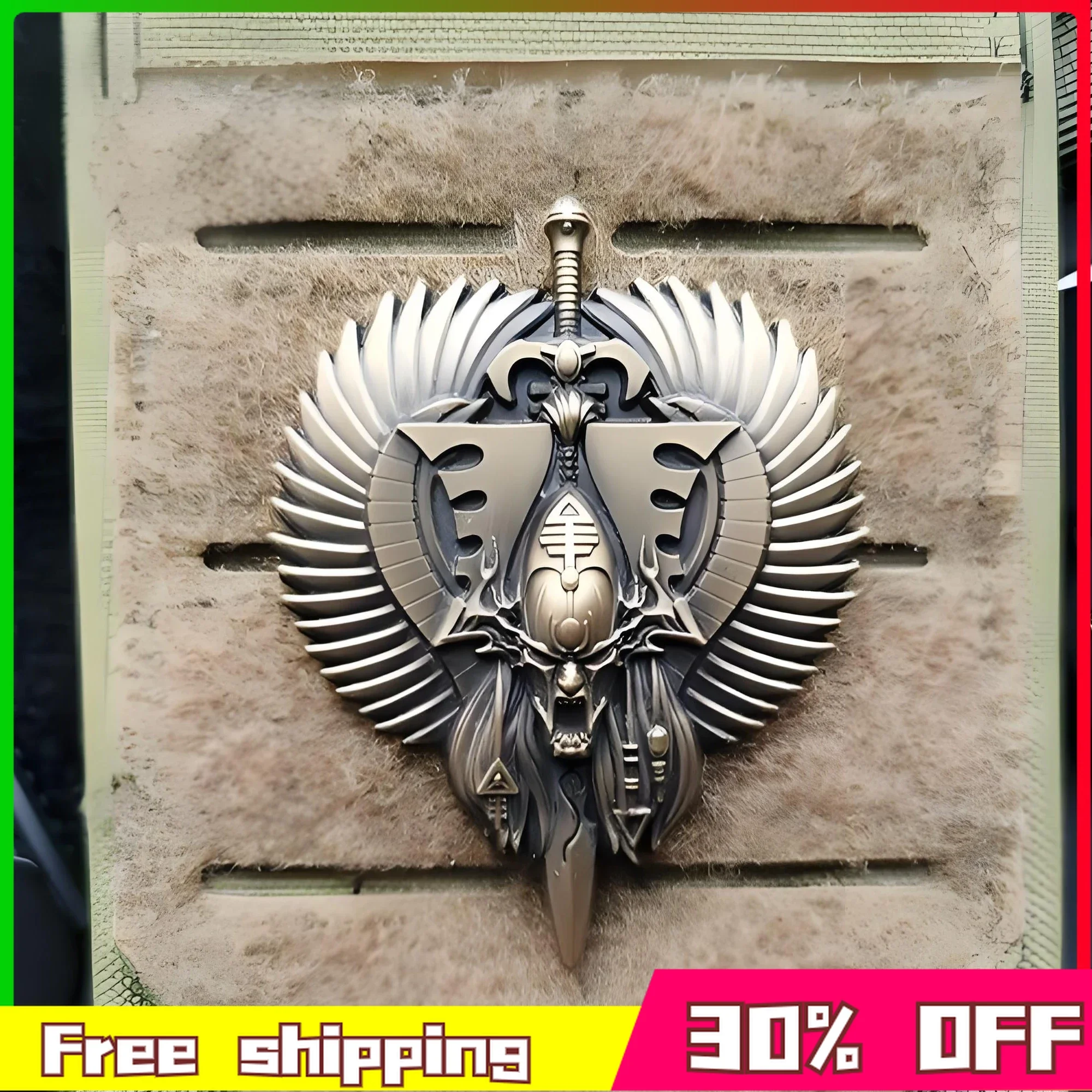 

5cm New Warhammer Game Peripherals Metal Badge Decorate Metal Game Bright Realistic Stylish Toys Anime Figures Ornament Gift Toy