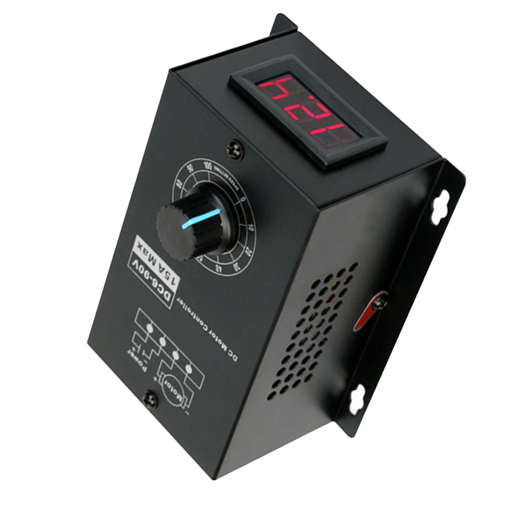 10000W DC Motor Regulator Using For PWM Technology for Stable 6V to 90V Input Operation and Reversible Motor Drive