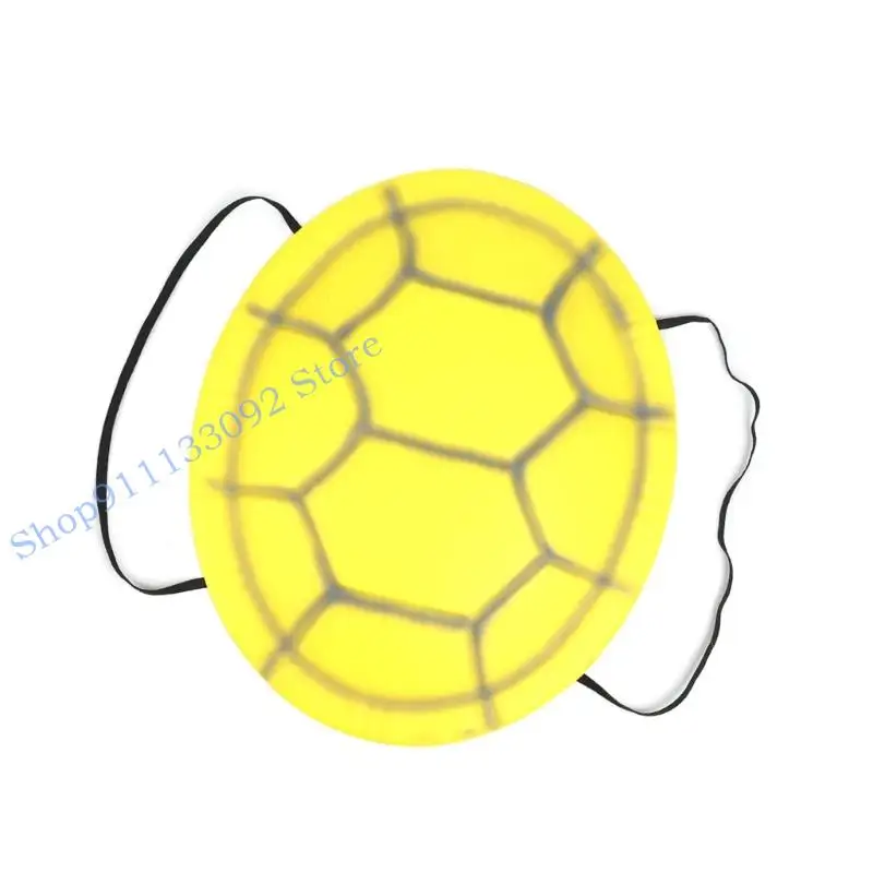 H9ED إيفا السلحفاة قذيفة هالوين زي الدعائم مخلوق البحر السلحفاة تأثيري حلي للطفل الكبار هالوين تأثيري #2