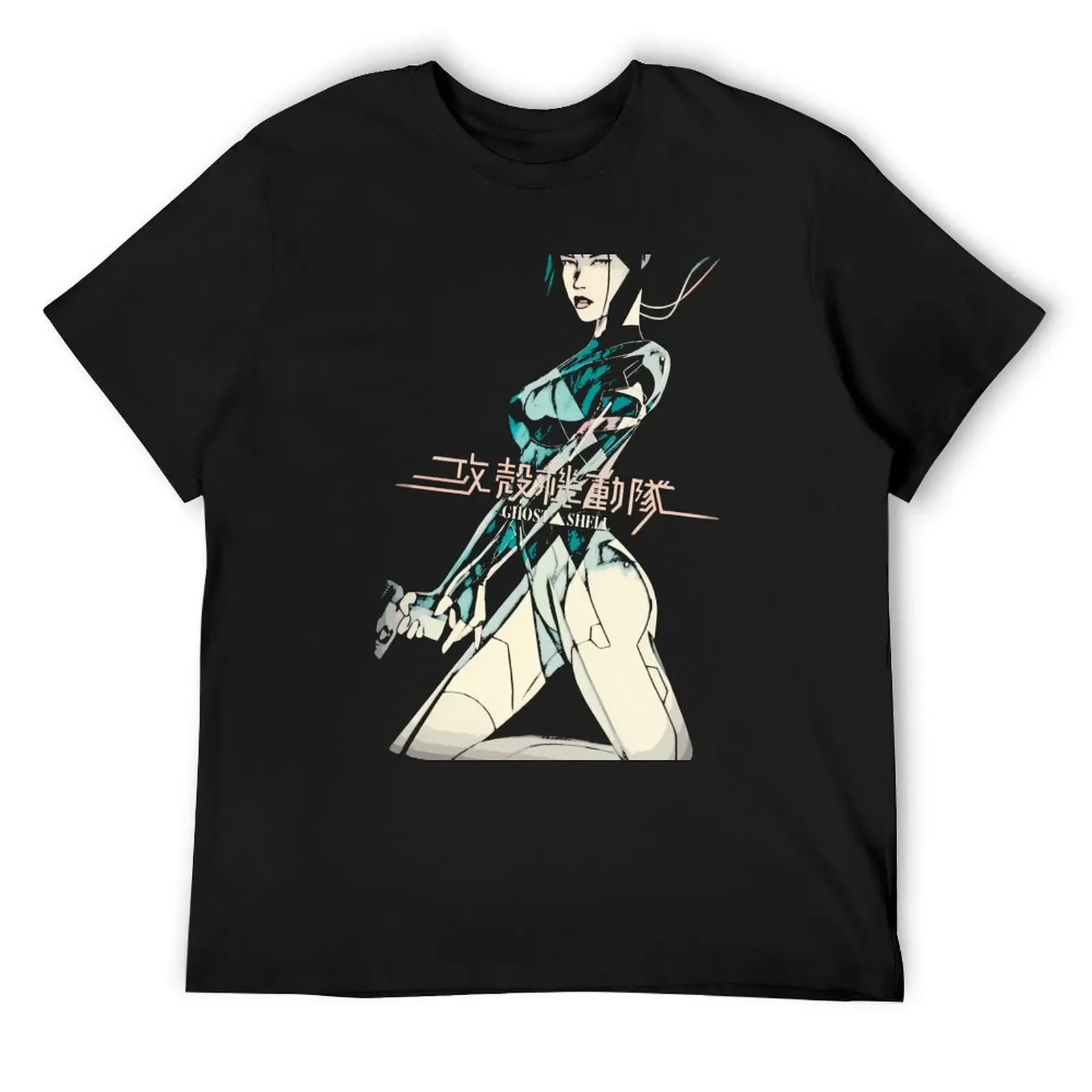 

Ghost in the Shell T-Shirt graphics new edition cheap stuff vintage t shirts men