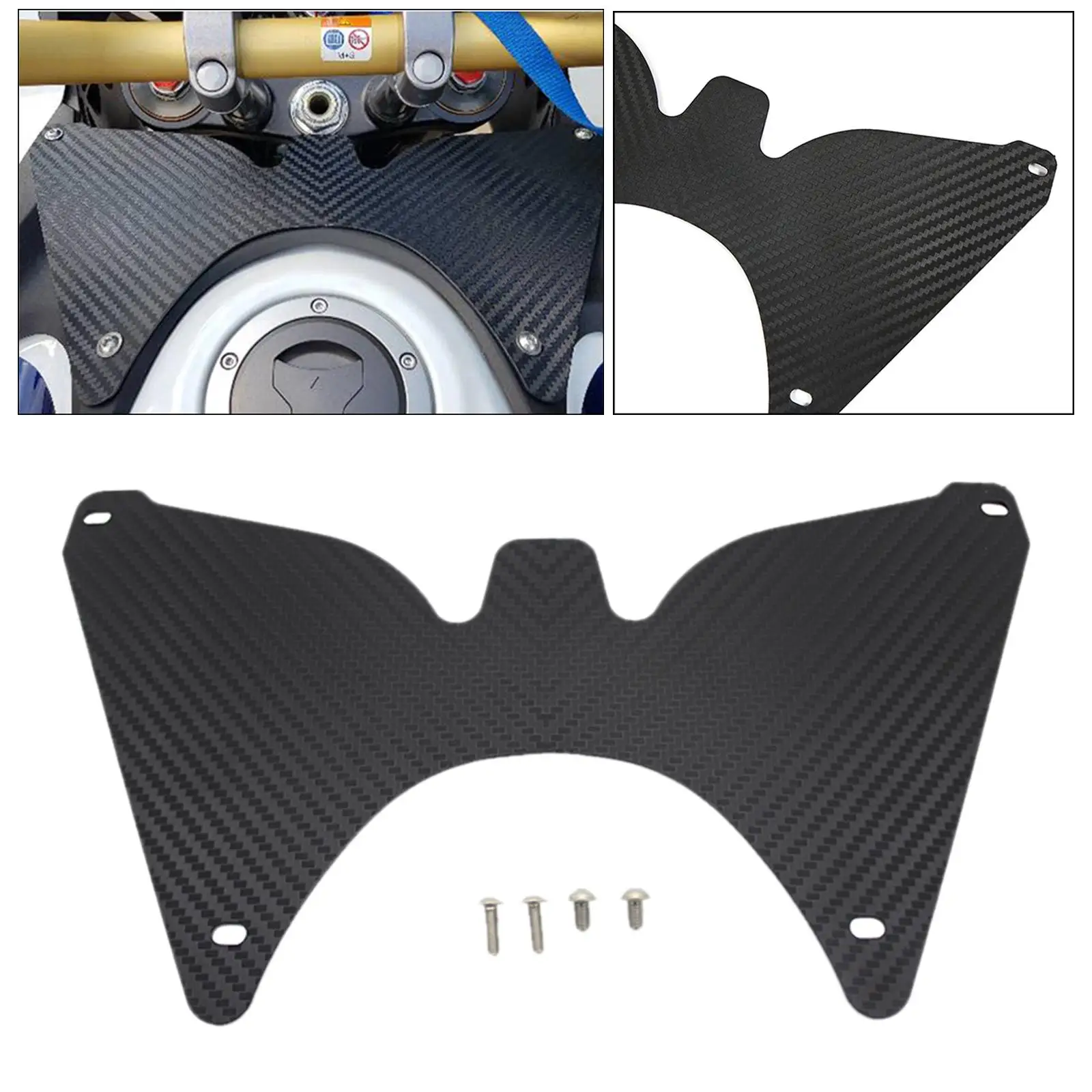 Motorcycle Air Dam Wind Deflector ABS Forkshield Wind Shield Reduce Helmet Buffering for Honda CRF1000L Africa Twin 2018 2019