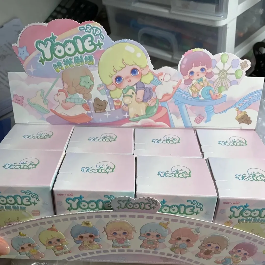 

Original Yooie Theatre Time Series Mini Blind Box Blind Bag Cute Figurines Collectibles Trendy Toys Birthday Gifts For Girls