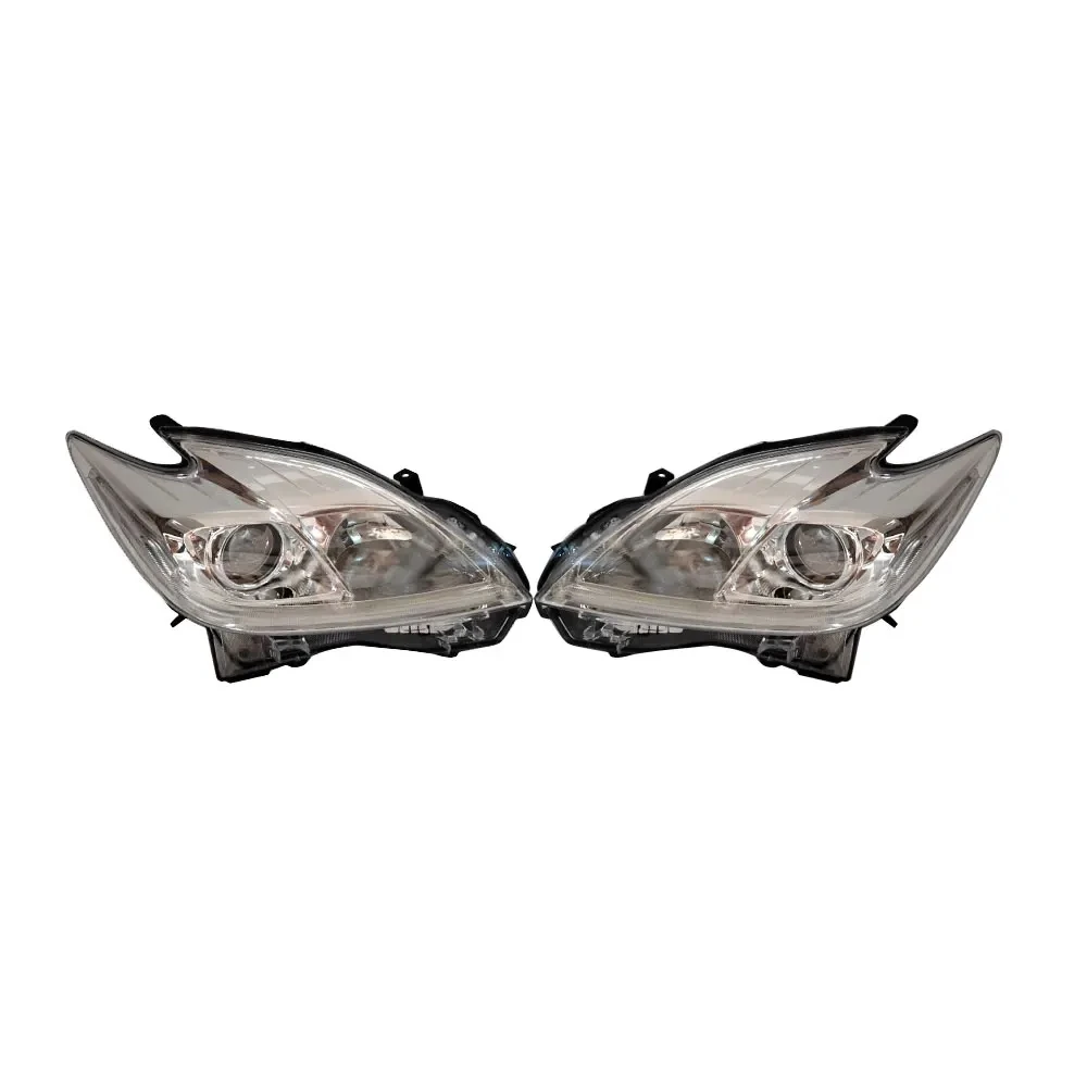 

Пара автомобильных светодиодных фар для Toyota Prius ZVW30 2009 2010 2011 2012 2013 2014 2015, линзы фары