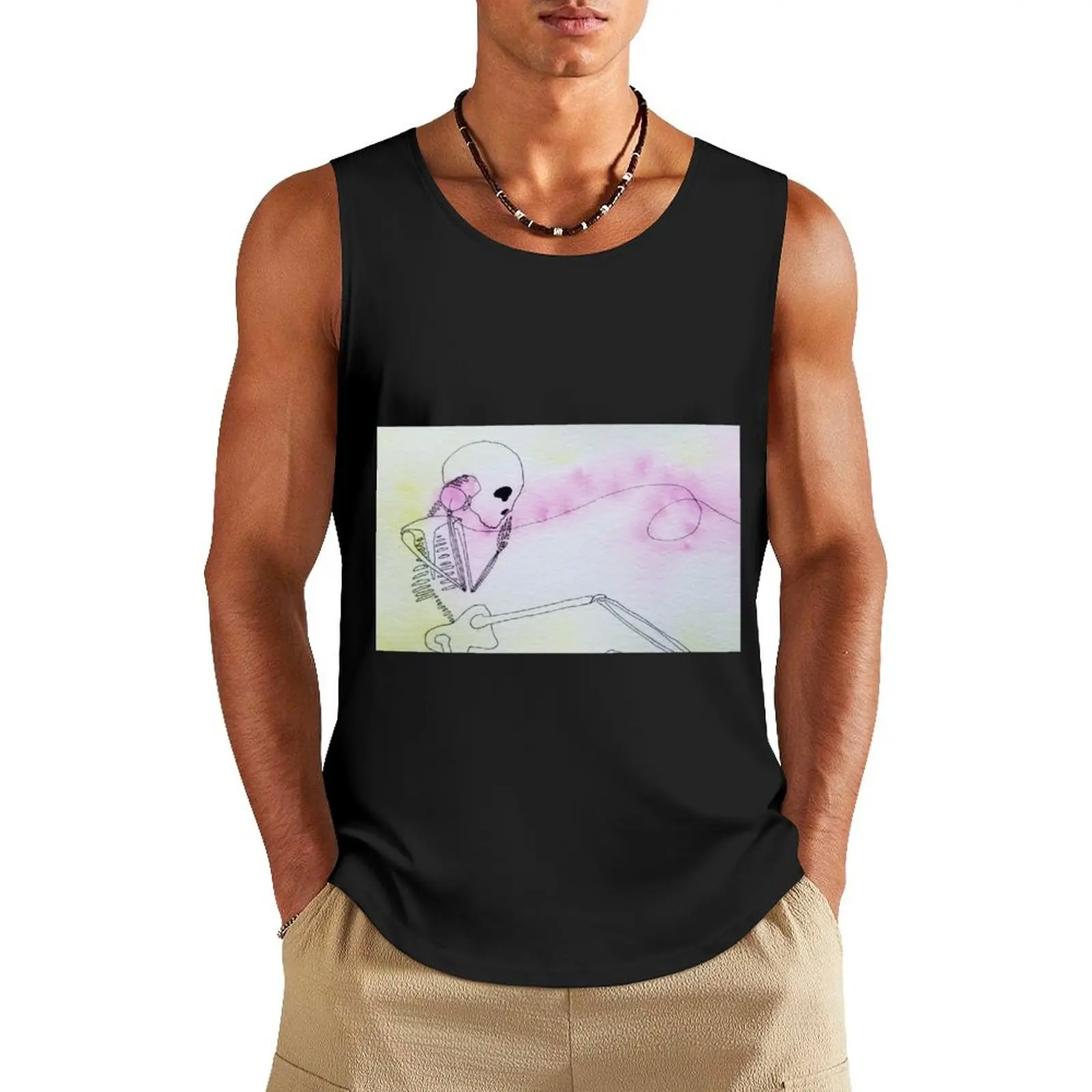 Hot Gossip from The Bone Zone (part 2) Tank Top new in tops & t-shirt Gym man anime top Men's gym t-shirts