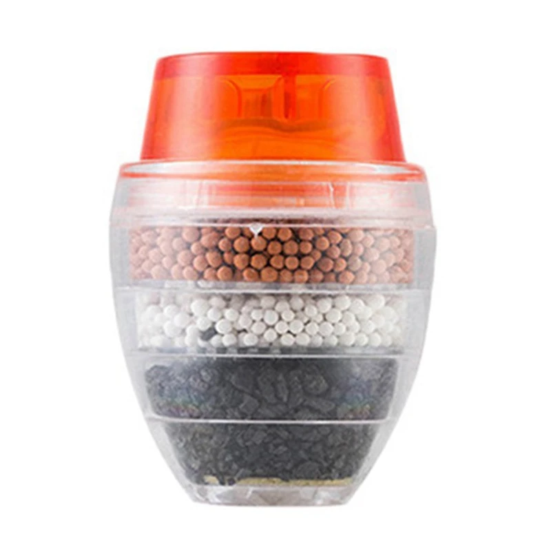 Filtr do kranu z węglem aktywnym Dysza do kranu Filtr wody Kran kuchenny 5-warstwowy filtr oczyszczający do użytku domowego