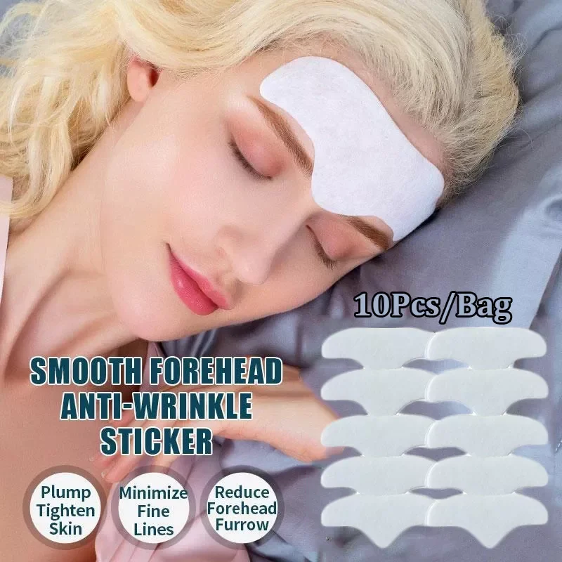 

2/10pcs Forehead Patches Anti-wrinkle Stickers Frown Lines Removal Treatment Anti-aging Lifting Moisturizng Mask Skin Care Tool