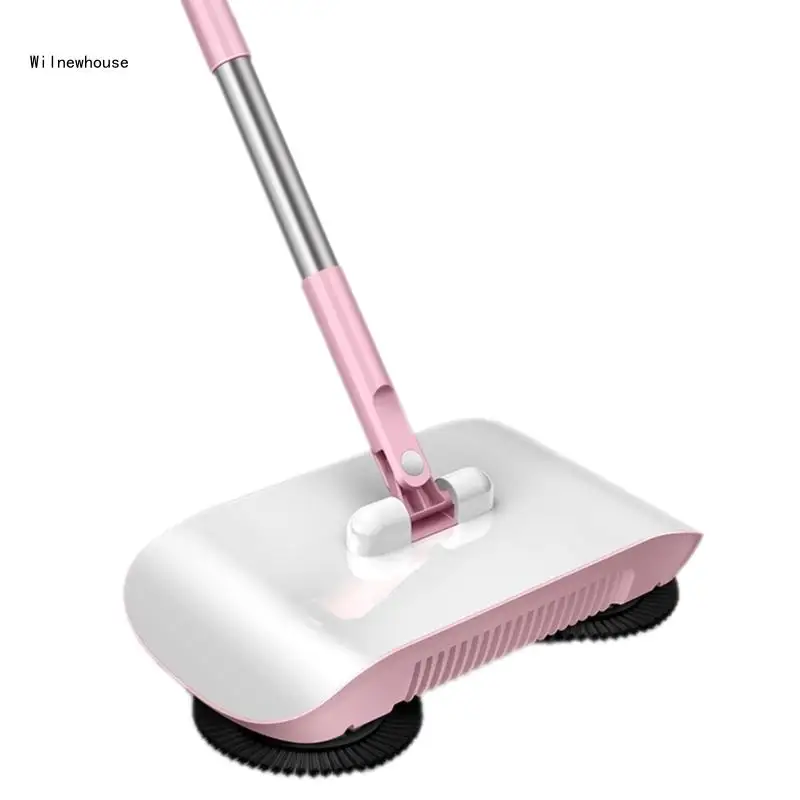 Portable Cleaning MachineFloor Cleaner 2 in 1 Broom And Mop Hand Push Type Dropship