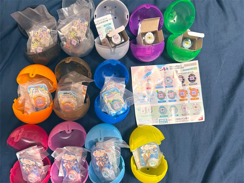 بانداي V4 تماغوتشي لعبة الحيوانات الأليفة الإلكترونية الجديدة الأصلية التصميم الدائري كبسولة لعبة هدية الزخرفية للأطفال #6