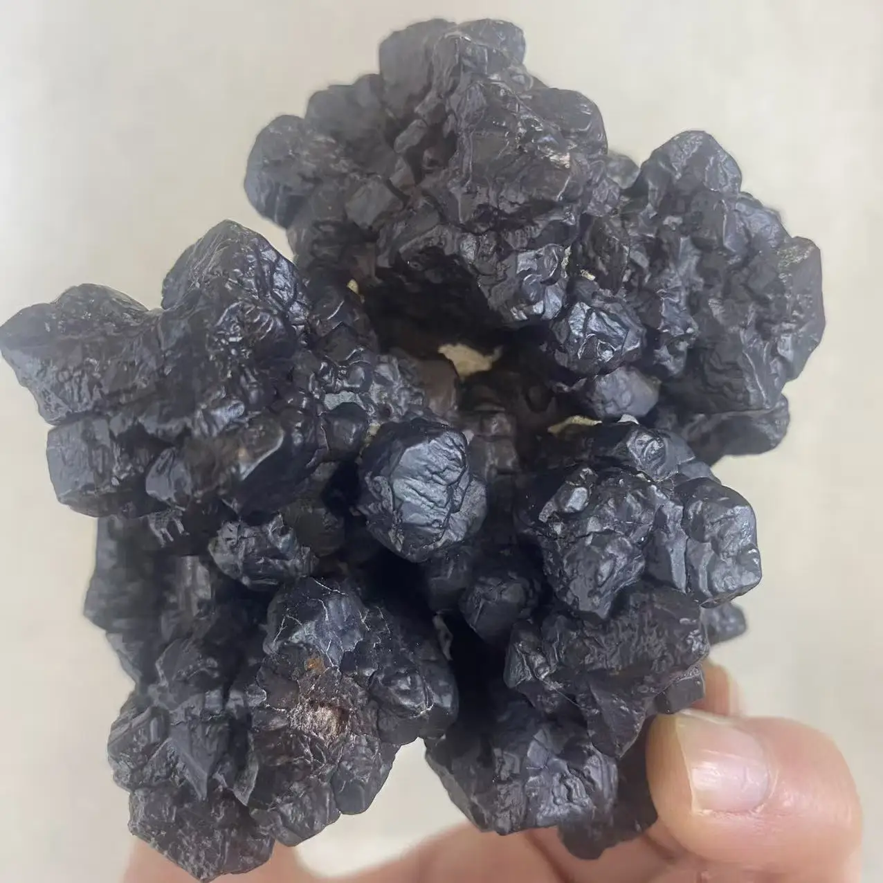 Cristal de Cuarzo Negro Natural, Diamante Negro Aligróico, con Propiedades Curativas, Adecuado para el Hogar, la Oficina, el Acuario