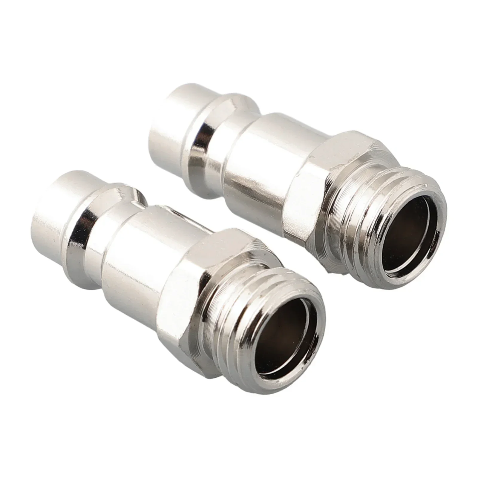 2pcs Euro Quick Release Fitting Replacement Compressed Air Line Coupler Connector With Male 1/4" Thread Air Compressor Acces