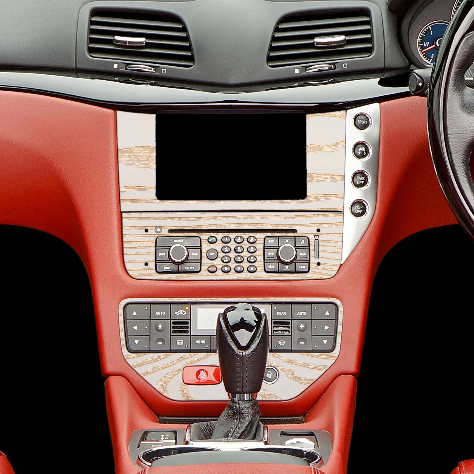 

Wood Grain Sticker Decal Car Interior Decoration Self-Adhesive DIY Wrap Textured Film Dashboard Trim Modification