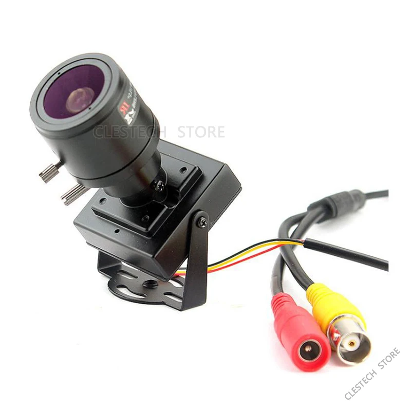 Imagem -05 - Mini Câmera de Segurança Cctv Foco 2.8 Mm12 mm 1200tvl Metal Micro hd Analógico para tv Carro Doméstico 650 Filtro Focagem Manual