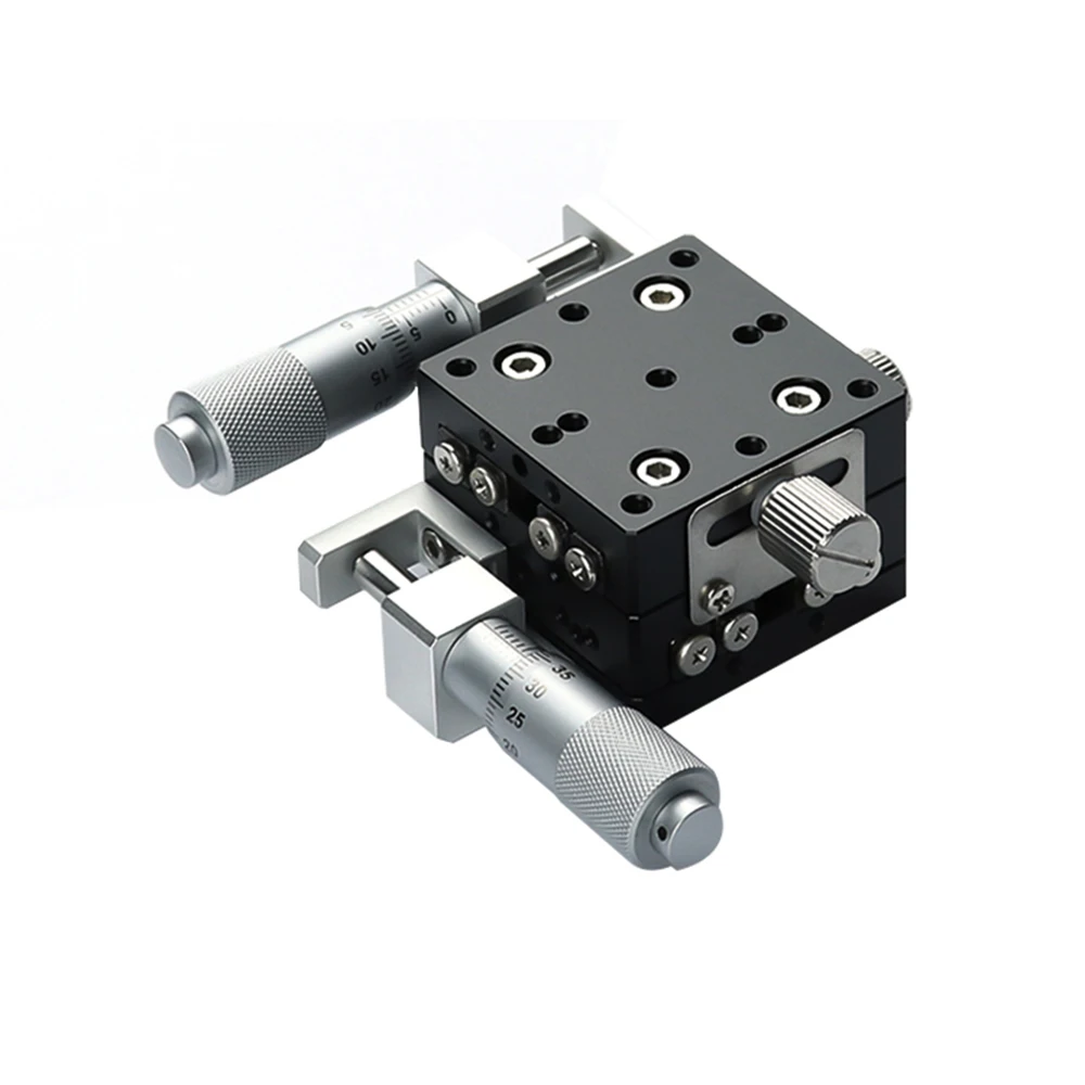 XY Axis 40mm LY40-R LY40-L LY40-C LY40-CM LY40-RM LY40-LM Trimming Station Micrometer Slide table manual Displacement Platform