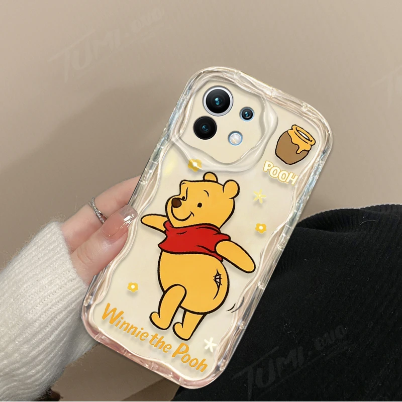 Disney Winnie the Pooh funda de teléfono para Xiaomi Mi 13T Pro 12T 11 Lite 5G NE 11i 12 13 10T 10i POCO X3 Pro NFC X4 GT X6 X5 F3 F4 F5