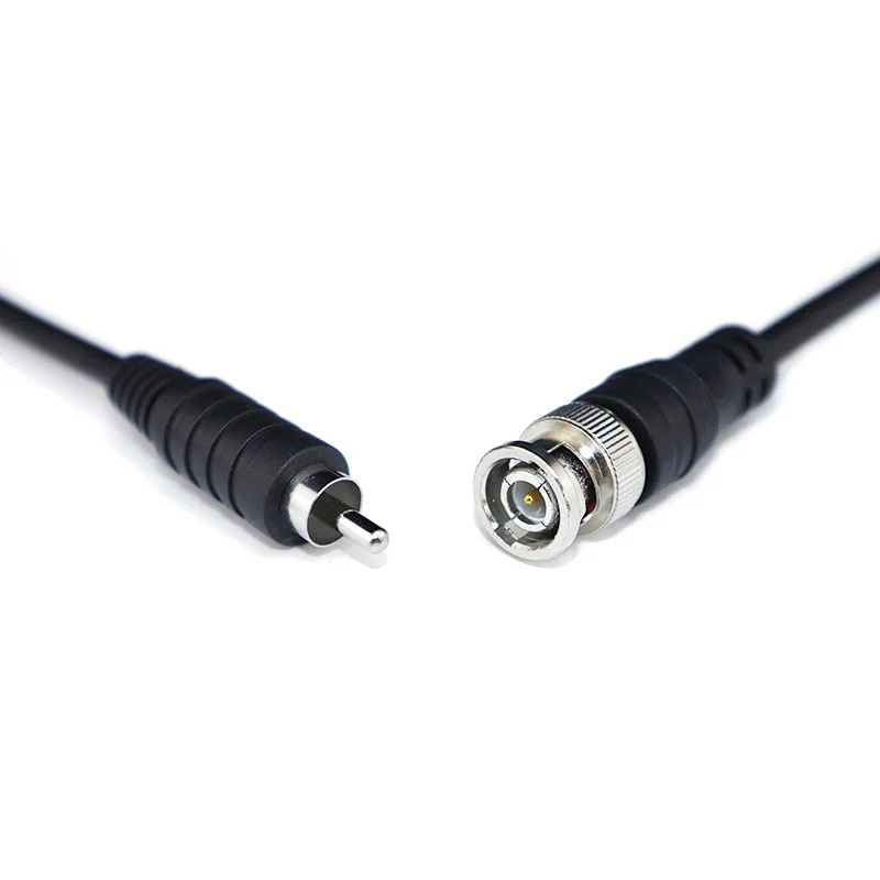 BNC to RCA lotus head bnc cable q9 surveillance video jumper BNC to AV recorder connection TV cable