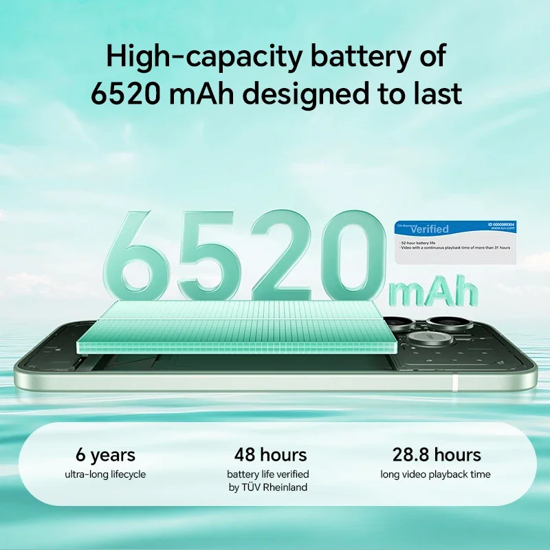 Versión global del smartphone Honor 600 Lite 5G con marco metálico ultra resistente y de diseño preciso, pantalla 1.5K Honor Oasis con protección ocular, 8+256G 4