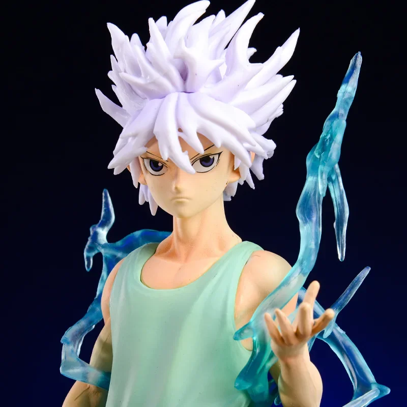 22cm Anime Figure Killua Zoldyck Action Figure Animation Derivative Hot Anime Character Figure Collectible Doll Model Peripheral