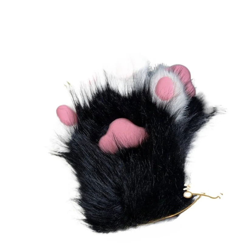 

Fursuit Accessories Plush Meow Claws Gloves Cosplay