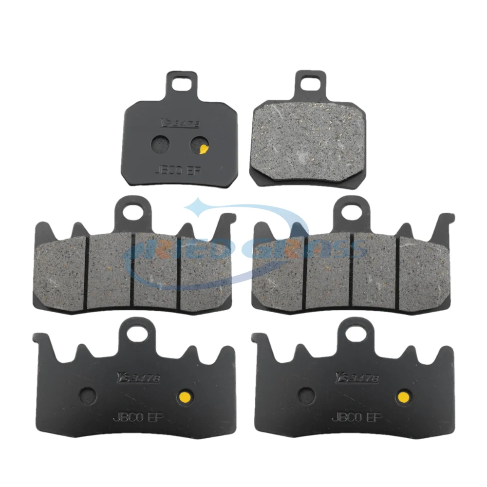 

Motorcycle Front and Rear Brake Pads for Kawasaki Z H2 2020 H2 Performance Z H2 SE Performance 2021