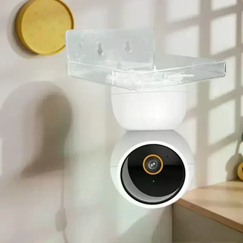 CCTV Mini Beveiligingscamera Acryl Wandhouder - Zelfklevende ondersteuning zonder boren