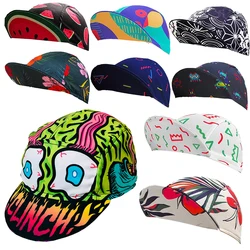 Breathable Cycling Caps for Men and Women, Quick Dry, Absorb Sweat, Sports Hat, Bicycle Hat, Black Series, 15 Styles