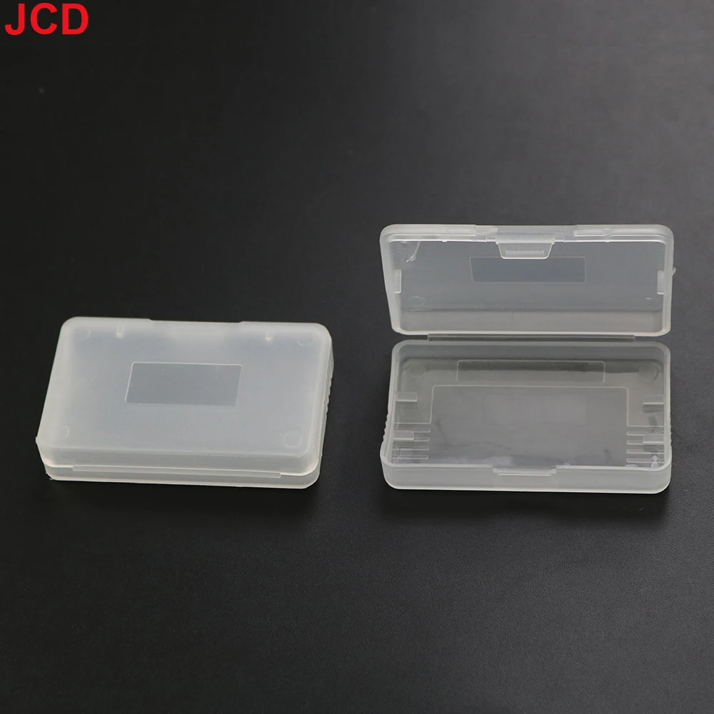 JCD 1/5PCS Transparent Game Card Box Compatible With AdvanceGBA GBC GBP Dustproof Transparent Protective Box view 2