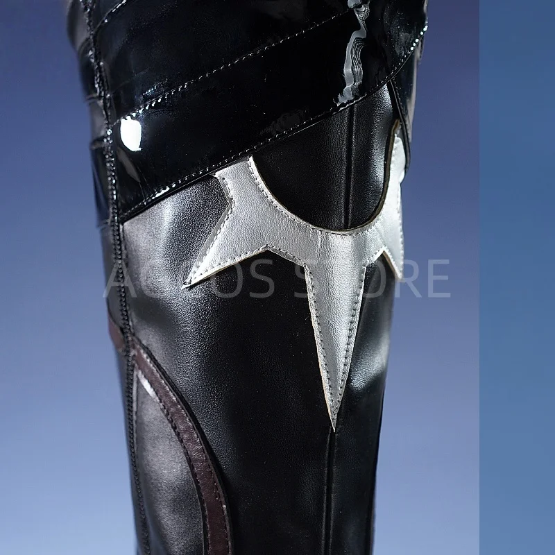 AGCOS Honkai: Star Rail AMPHOREUS Khaslana Phainon Sapatos Cosplay Masculino Jogo Botas Cosplay Sapatos