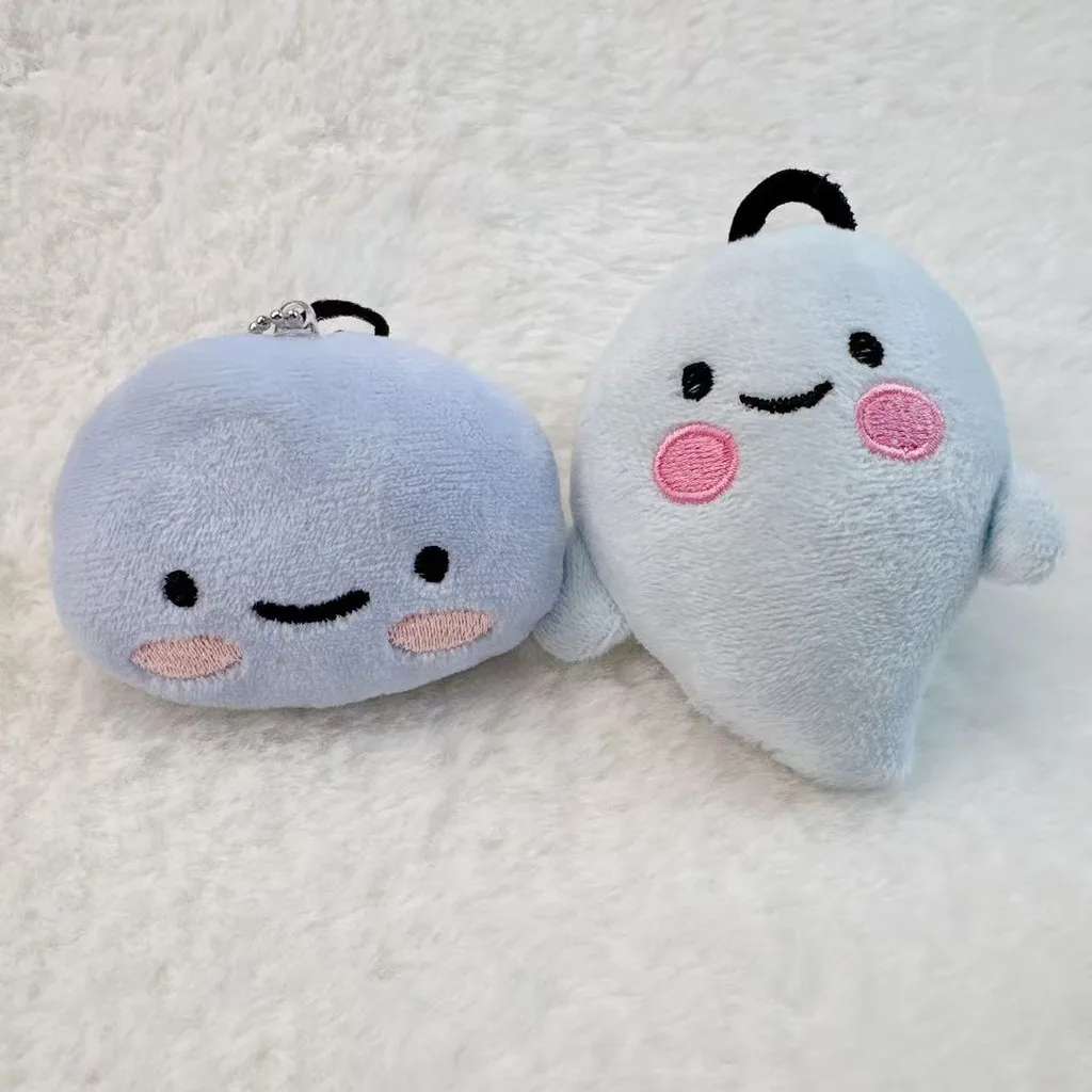 

Kpop Idol Huh Yunjin Plush Keyring HEURIMONG Cute Ghost Doll charm Keychains