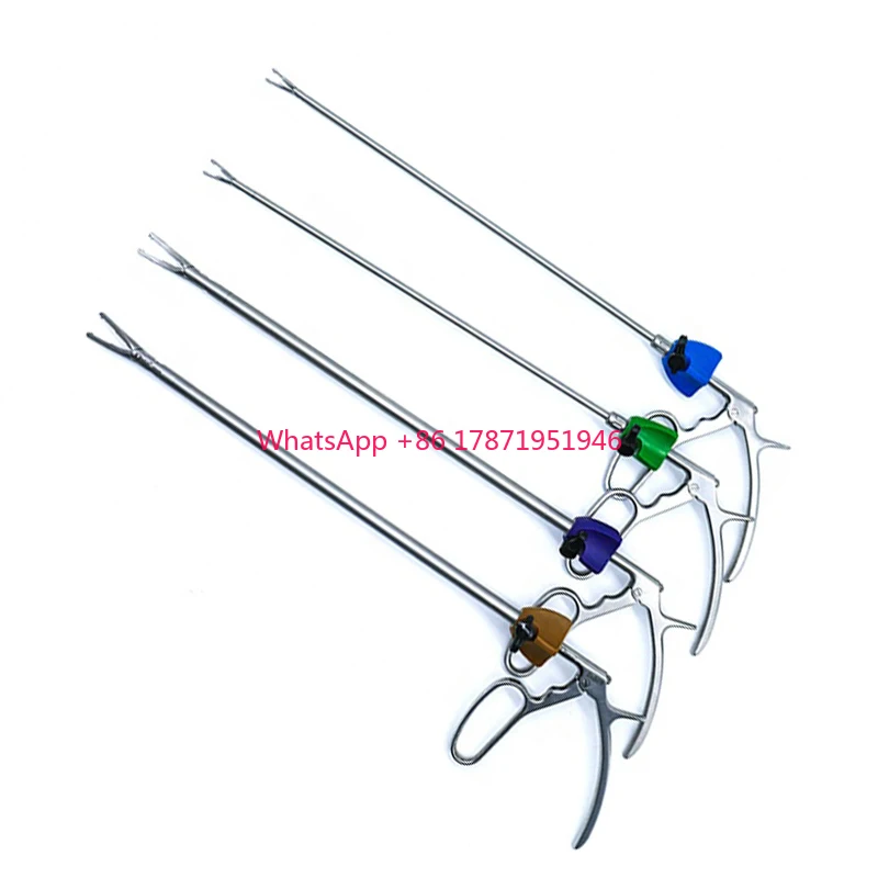 

Laparoscopic Plastic Polymer Clips Ligating Applier Surgical Hemolok Clip Applicator