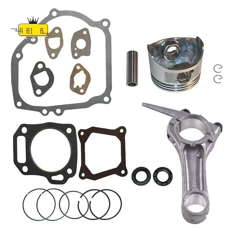 ABIB -68MM Piston Ring Engine Kit With Full Gasket Set For Honda GX160 5.5HP GX200 6.5HP