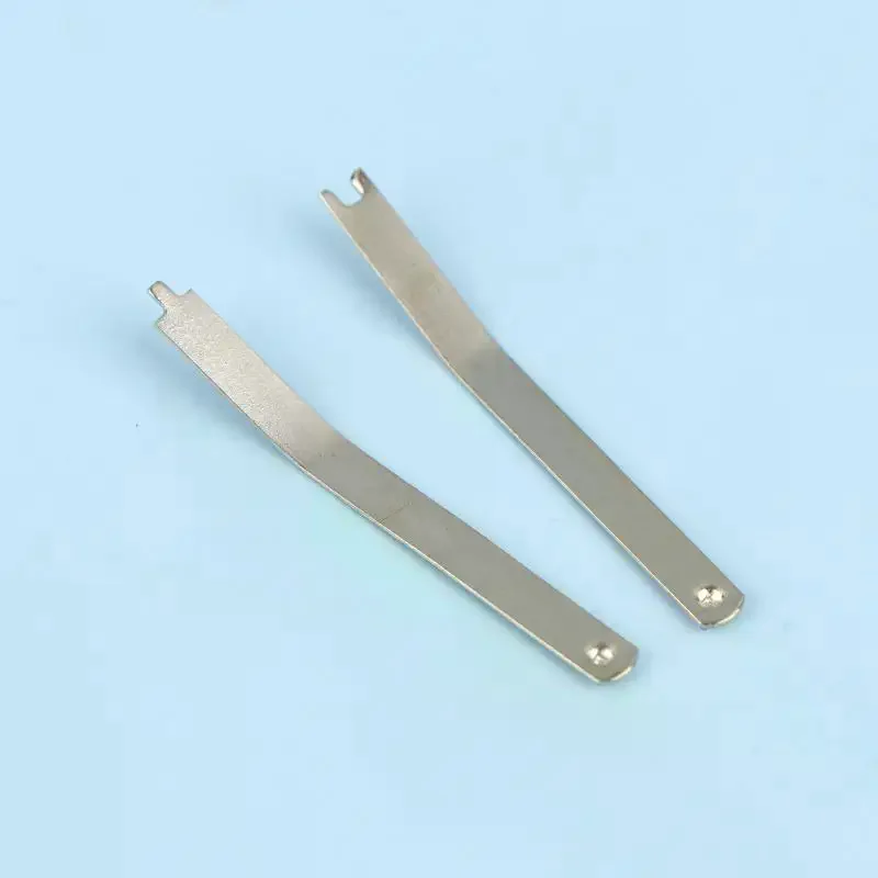 1/5Pairs Cuticle Trimmer Nail Art Scissors Stainless Steel Flat Spring Small Needle Pliers Spring Accessories