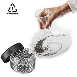 200 Uds. Decantador de bolas para limpiar manchas de vino y té, taza para cachimba, herramienta de limpieza de botellas de vidrio, accesorios de barra de cepillado de cuentas de acero inoxidable