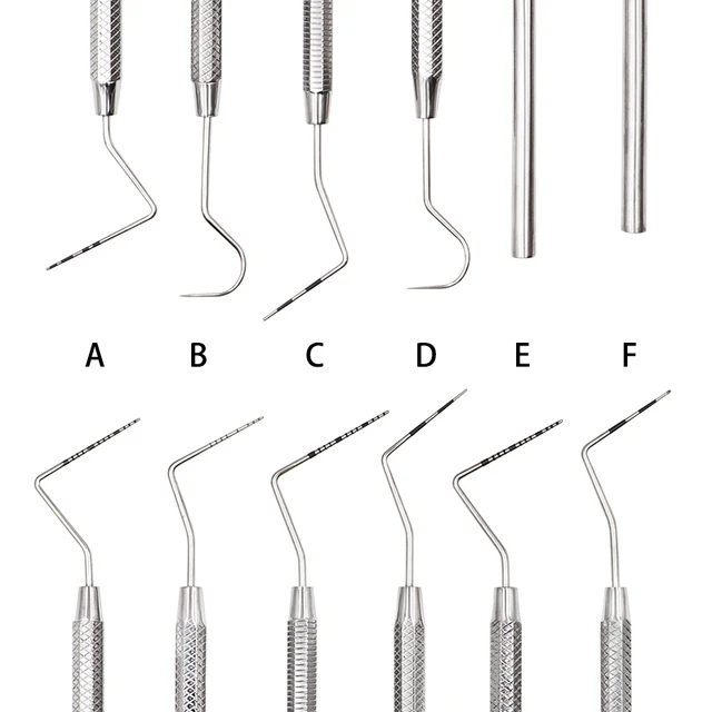 1 szt. Dental sonda przyzębiańska ze stali nierdzewnej ze skalerem Explorer Instrument narzędzie sprzęt endodontyczny sonda materiałowa