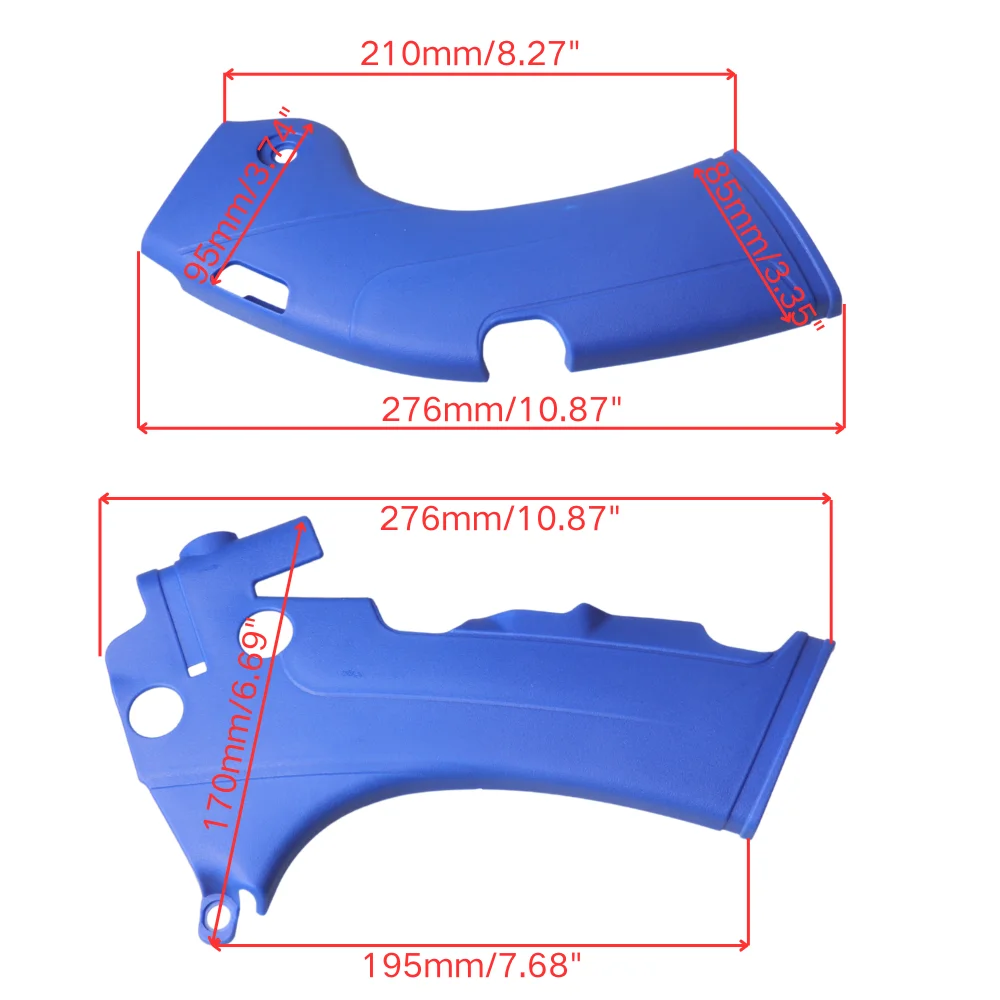 Motorcycle Frame Guards Protective Covers for YZ250F YZ450F YZ450FX WR250F WR450F 2018 - 2022 Dirt Bike Side Frame Protection
